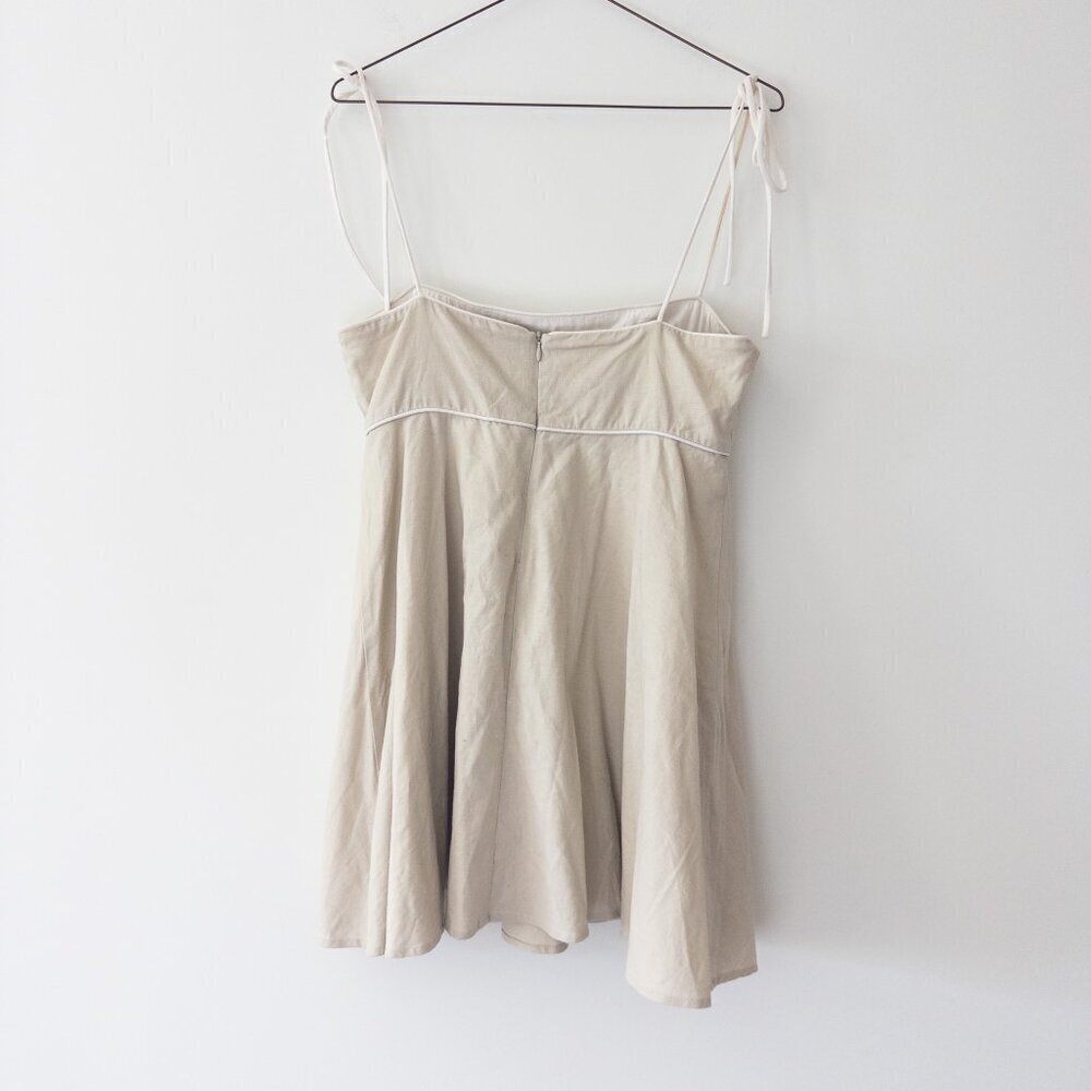 Majorelle Lucy Mini Dress in Cream - Picture 6 of 8